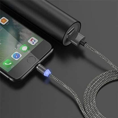 12520 Magnetic Charging Cable 3 in 1 Metal Magnetic Micro USB Type C Lighting Cable with LED, Multiple Charging Adapters for All Android and all Smartphones (Compatible with All Android and iPhone Smartphones, Tablet, PC, Mobile 12520 Magnetic Charging Cable 3 in 1 Metal Magnetic Micro USB Type C Lighting Cable with LED, Multiple Charging Adapters for All Android and all Smartphones (Compatible with All Android and iPhone Smartphones, Tablet, PC, Mobile